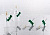 Игла-бабочка с луэр-адаптером (21Gх3/4" 10 см, зеленая, 0,8х19 мм) купить в Рязани