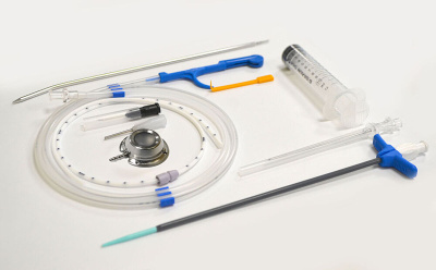 Система для венозно-артериального доступа c портом эллипсовидным PORT TI (титановым) с катетером 8 F и набором для установки купить оптом в Рязани