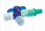 Кран 3-ходовой Дискофикс С 360° синий купить в Рязани
