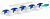 Блок из 5 кранов Дискофикс C (синие) линия 150 см купить в Рязани