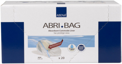 Abri-Bag Гигиенические впитывающие пакеты для туалета 51,5x39 см купить оптом в Рязани