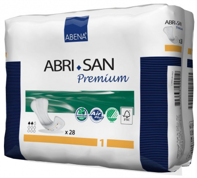 Урологические прокладки Abri-San Premium 1, 200 мл купить оптом в Рязани
